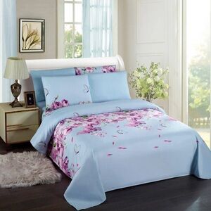 Pearl Bay 1800 Luxury Microfiber 6 Piece Bed Sheet Set Queen Sz 1 Fitted 1Flat 4